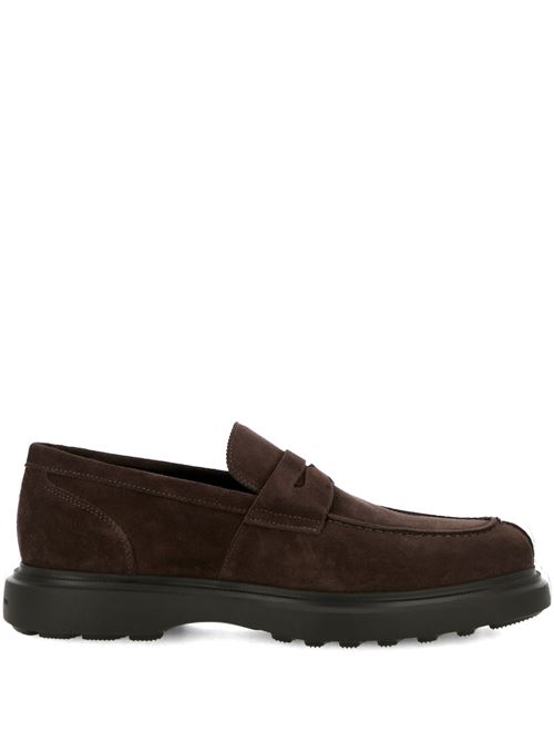 Camel brown loafer STUART WEITZMAN | SJ215SUEDBR